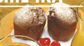 2 шоколадных маффина