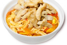 Wok пшеничная лапша со свининой