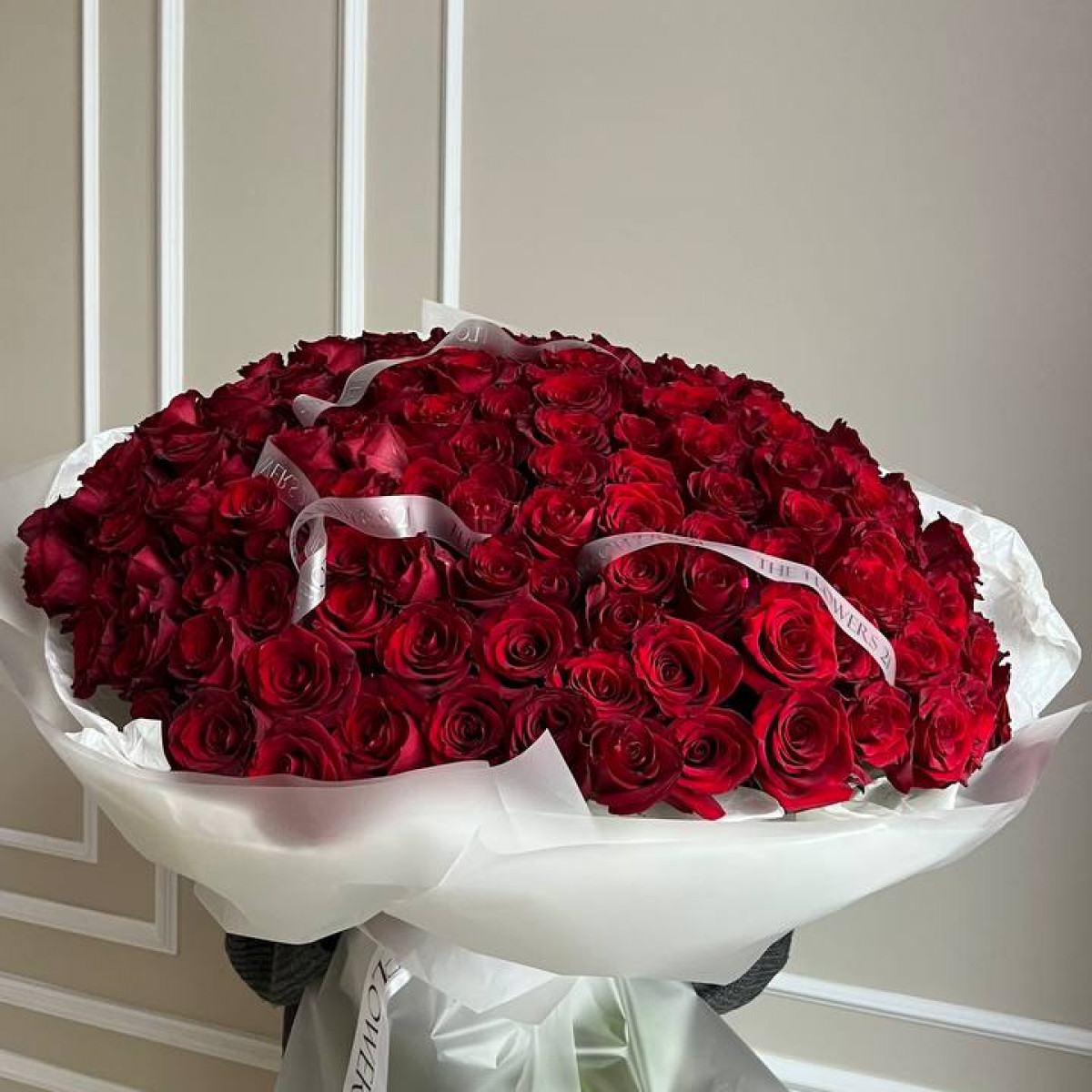 101 Роза Эквадор 60 см (предзаказ)