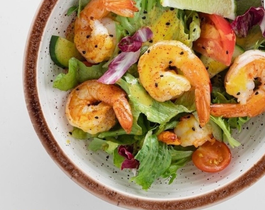 Салат Манго- Креветки