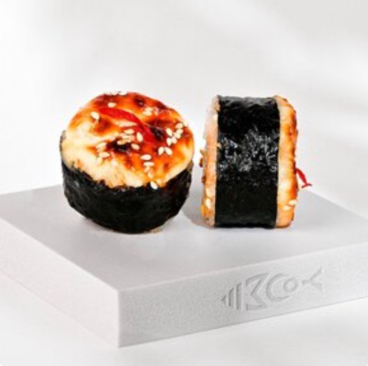 С семгой и кимчи