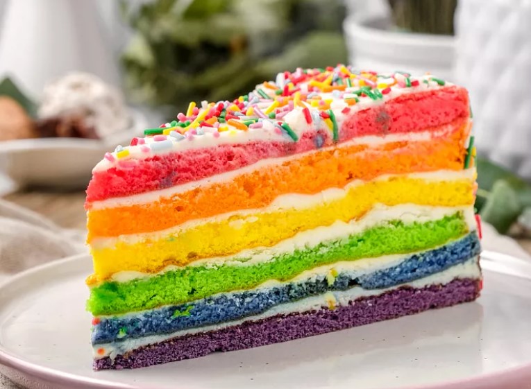 Торт Радужный