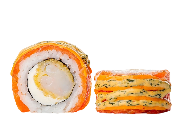 Филадельфия том-ям с соусом чимичурри 8ш