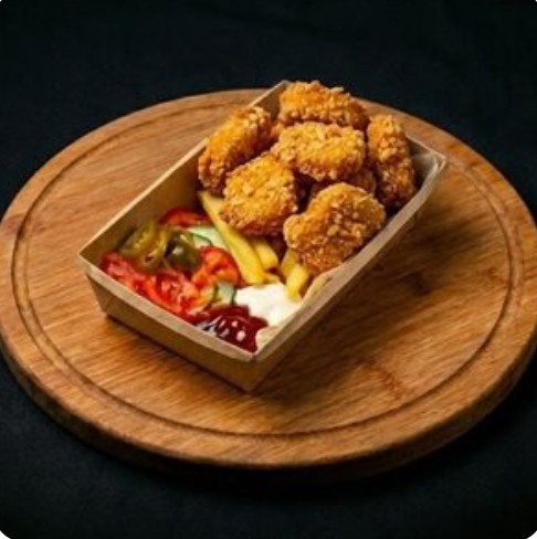 Шаурма в тарелке