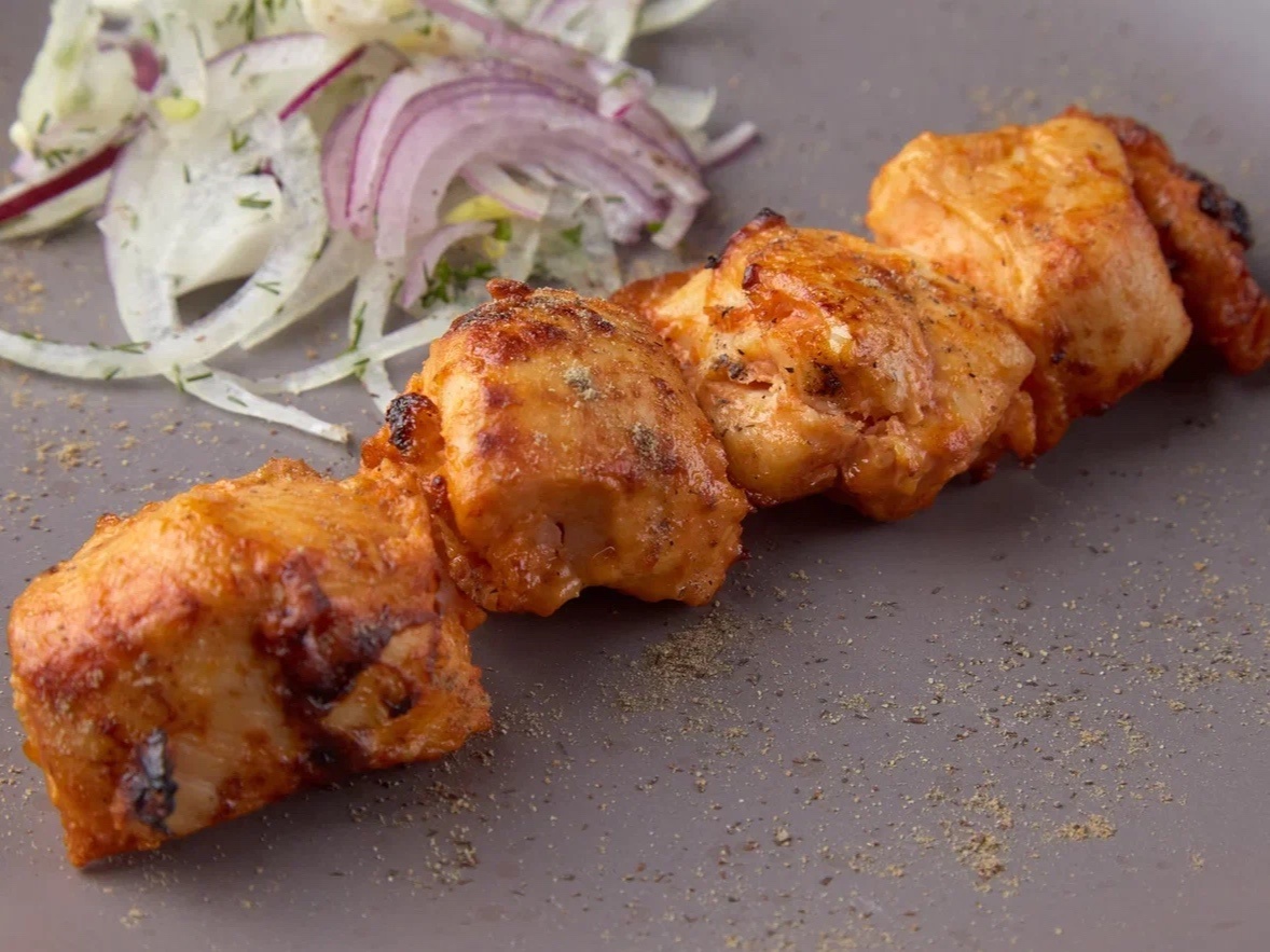 Шашлык из куриного бедра (филе)