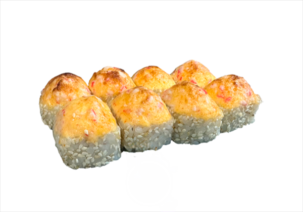 запеченный краб в кунжуте