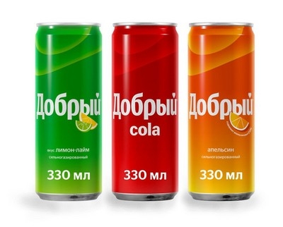 лимонад (Добрый) 0,33л.