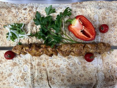 Шашлык из куриного бедра