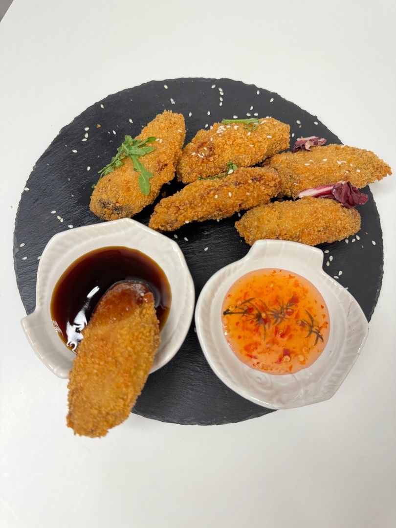 Куриные крылышки в панировке