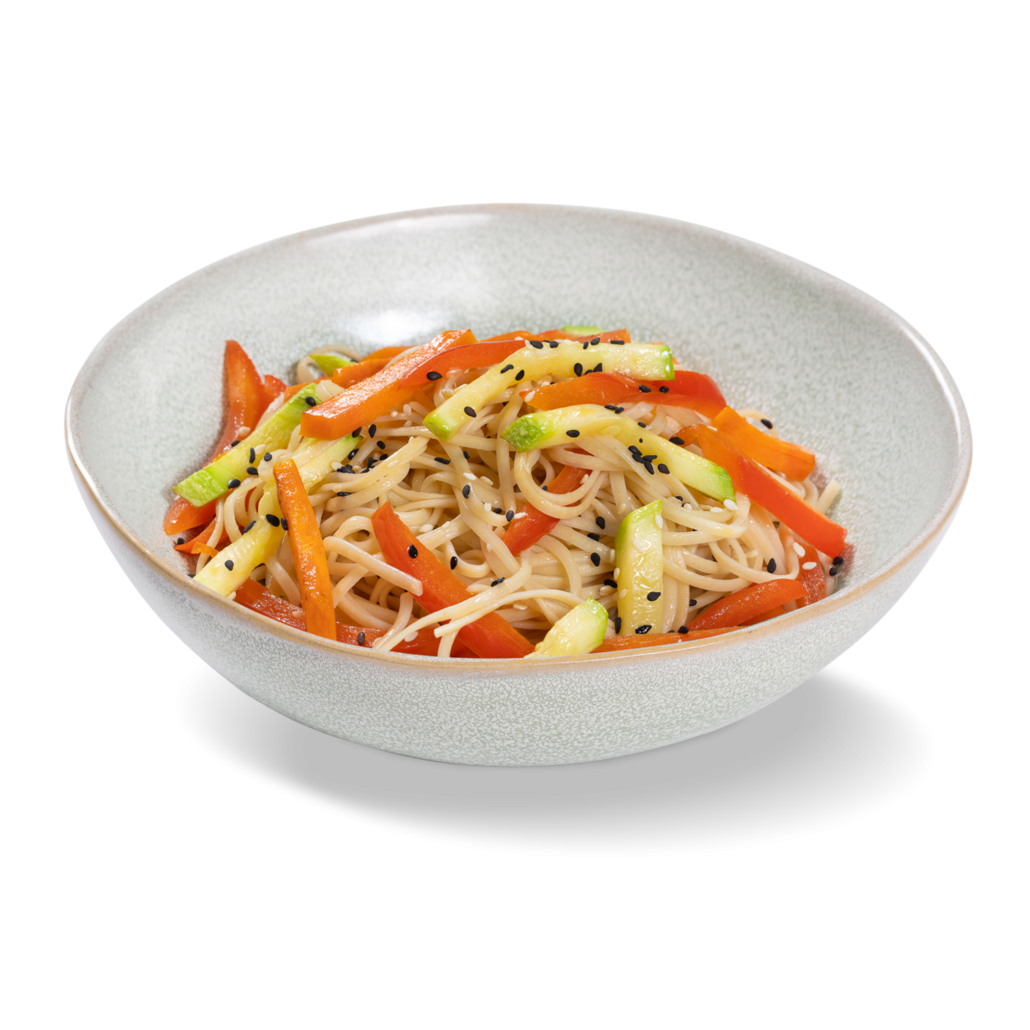 Лапша Яичная с овощами