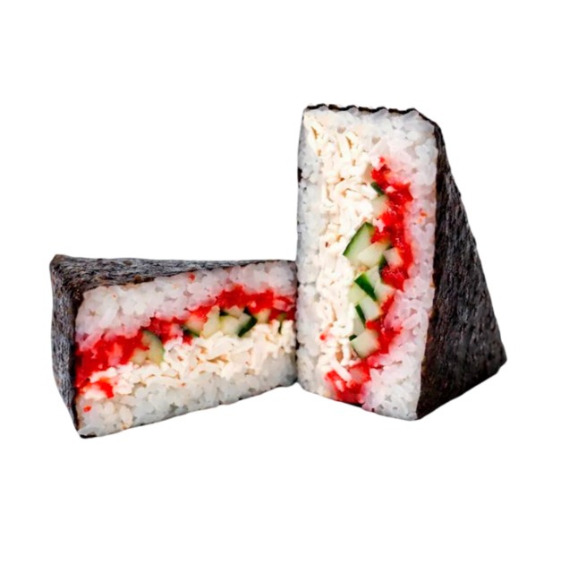 Онигири с крабом