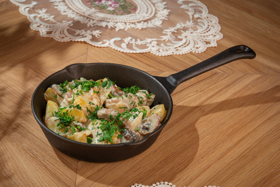 Скоблянка со свининой