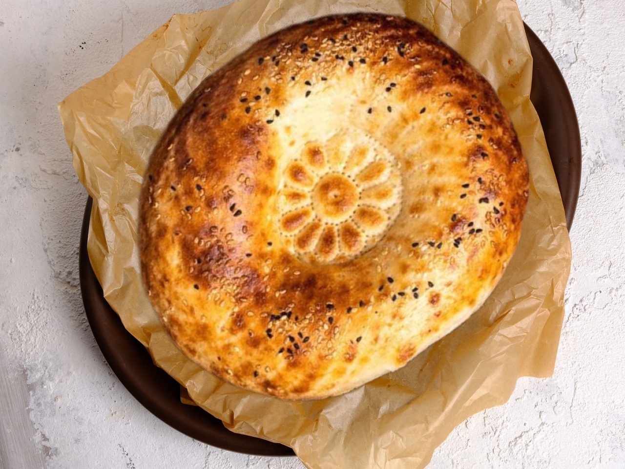 Лепёшка узбекская