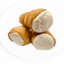 Трубочка с белковым кремом