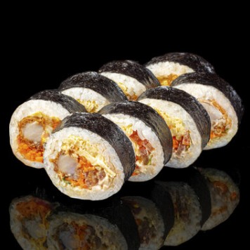 Кимпаб с креветкой