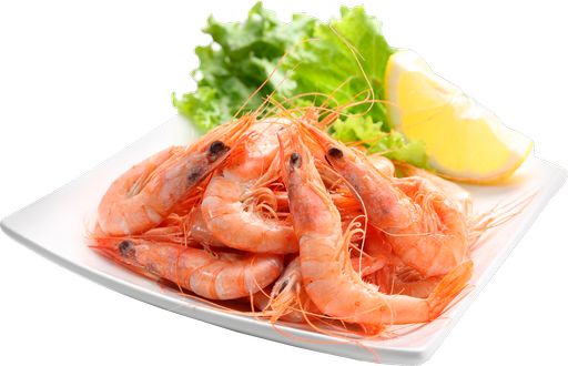 Креветки королевские отварные