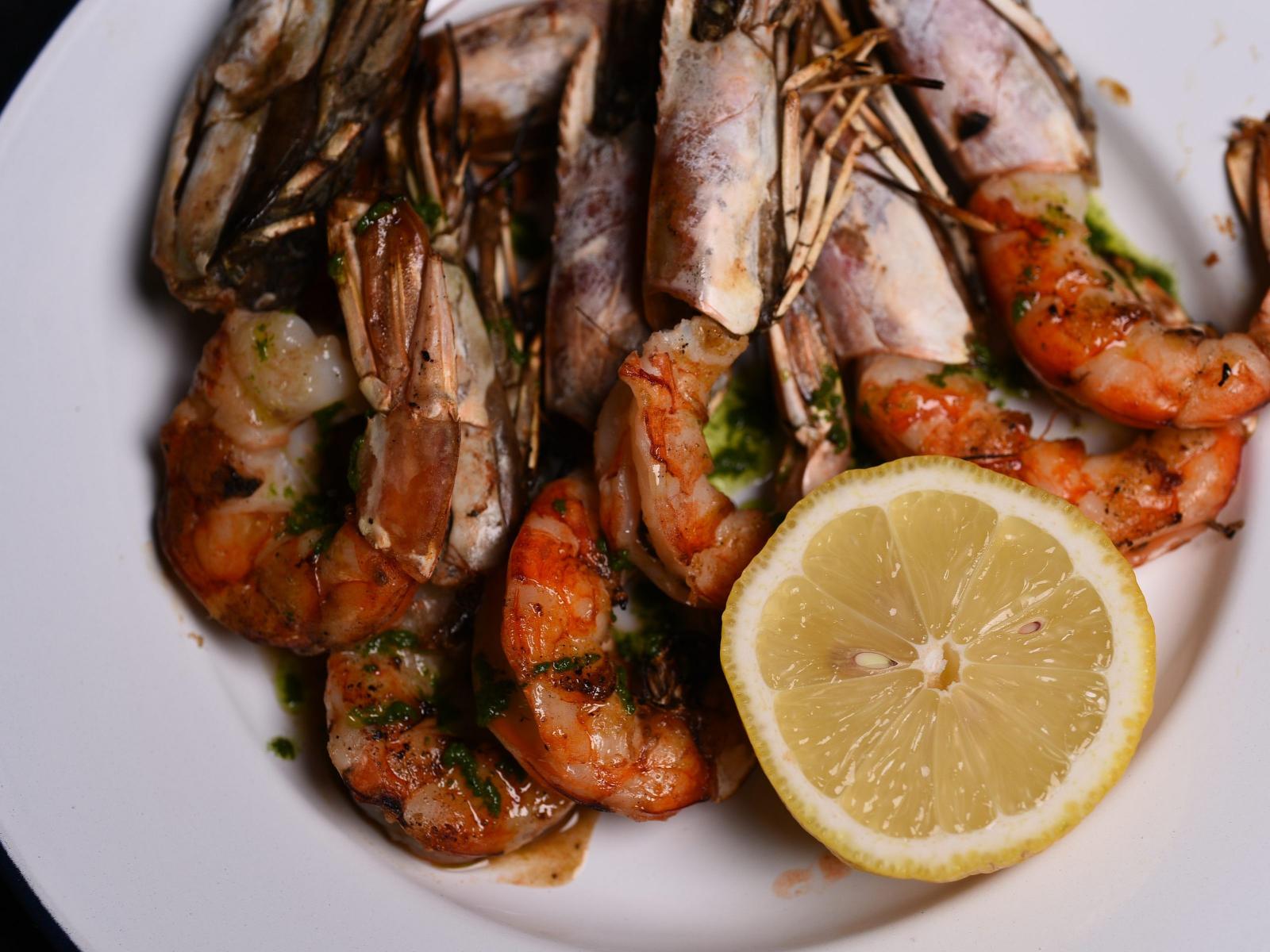 Креветки с чили соусом