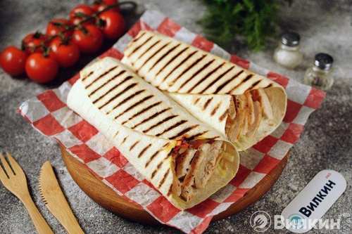 Шаурма со свининой гигант