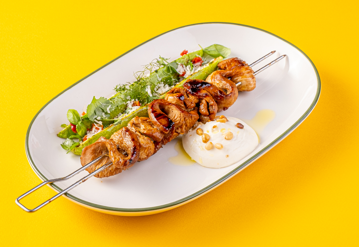 Грудка индейки с цукини