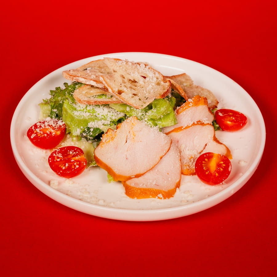 Цезарь с курицей