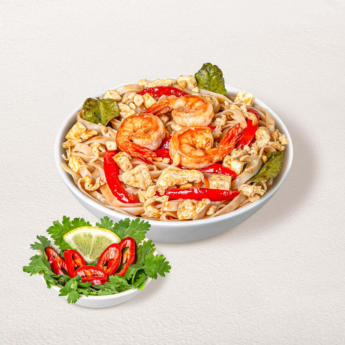 Пад Тай с тигровой креветкой