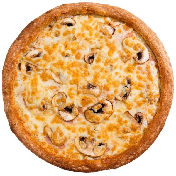 Ветчина и грибы 25 см