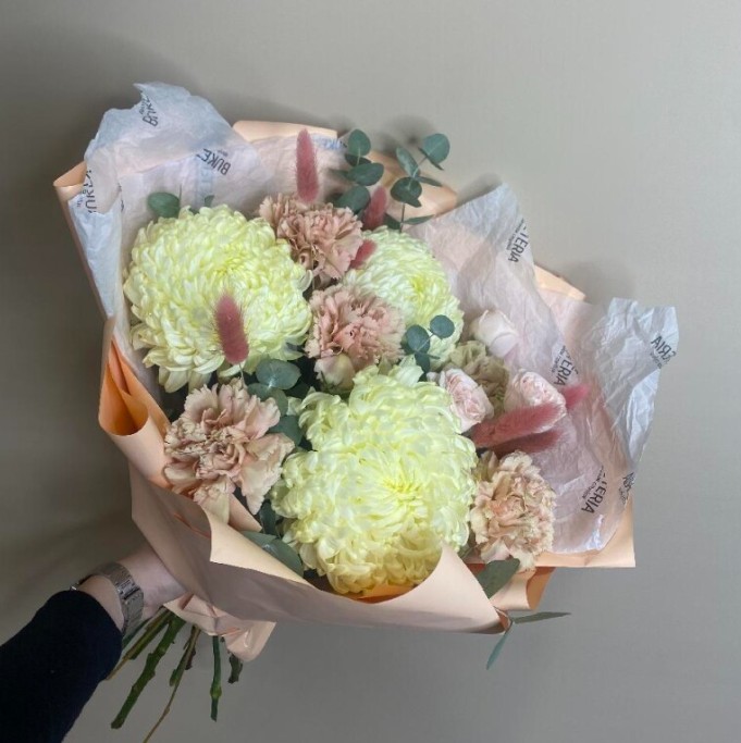 Букет Сливочный