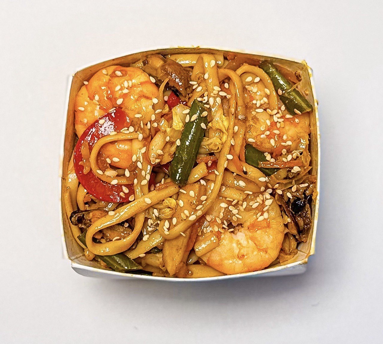 Морепродукты в терияки