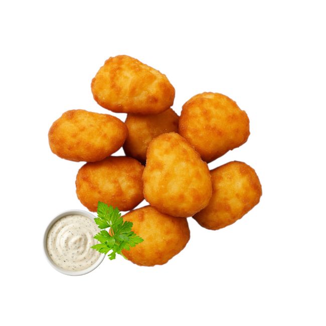 Наггетсы куриные фри с соусом