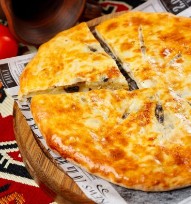 Пирог с картофелем и грибами