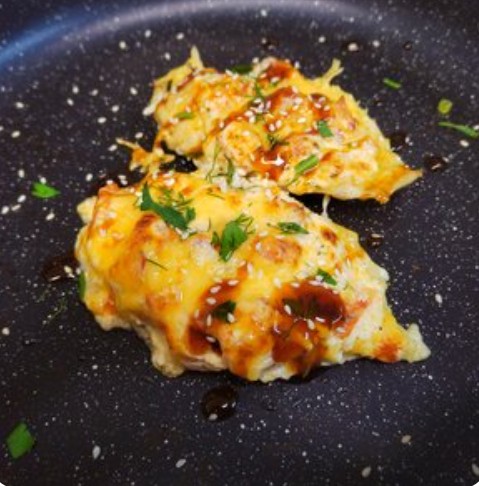 Филе курицы с помидором в соусе терияки