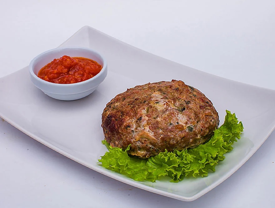 Биточки по-селянски 50/50