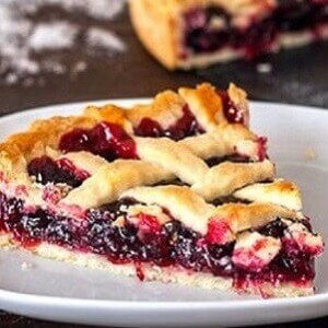 Пирог с повидлом и клюквой(за сутки)