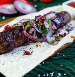 Люля (ягнёнок) + соус