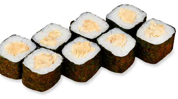Хосомаки с курицей терияки