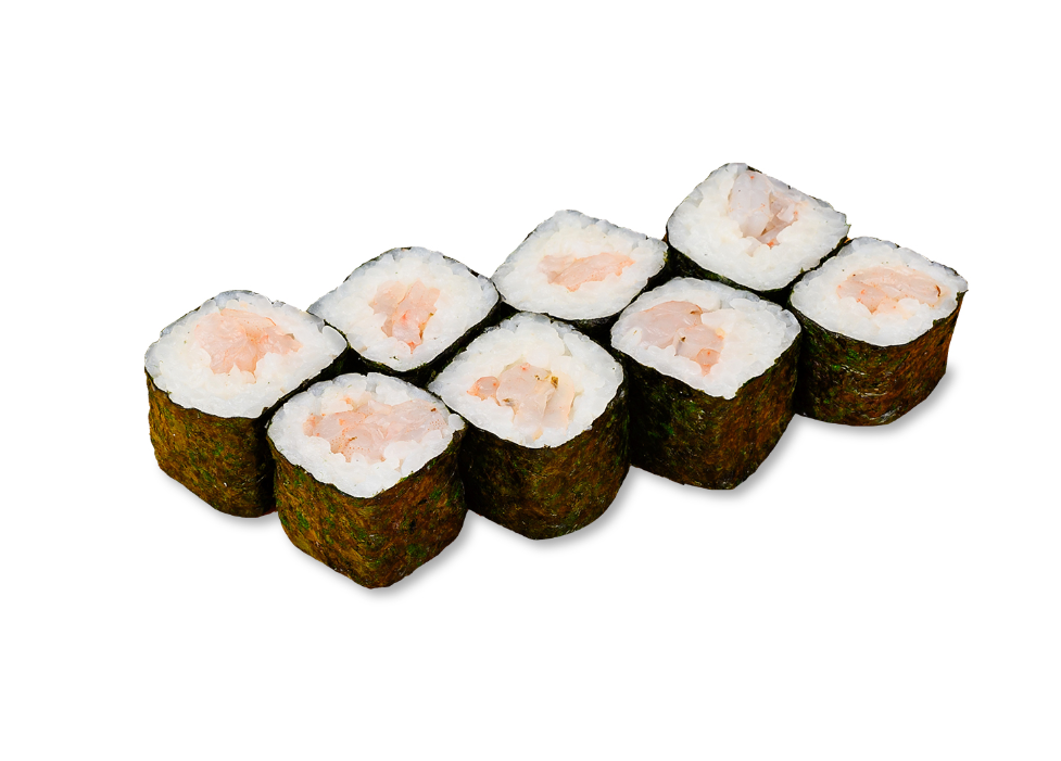 Хосомаки с креветкой
