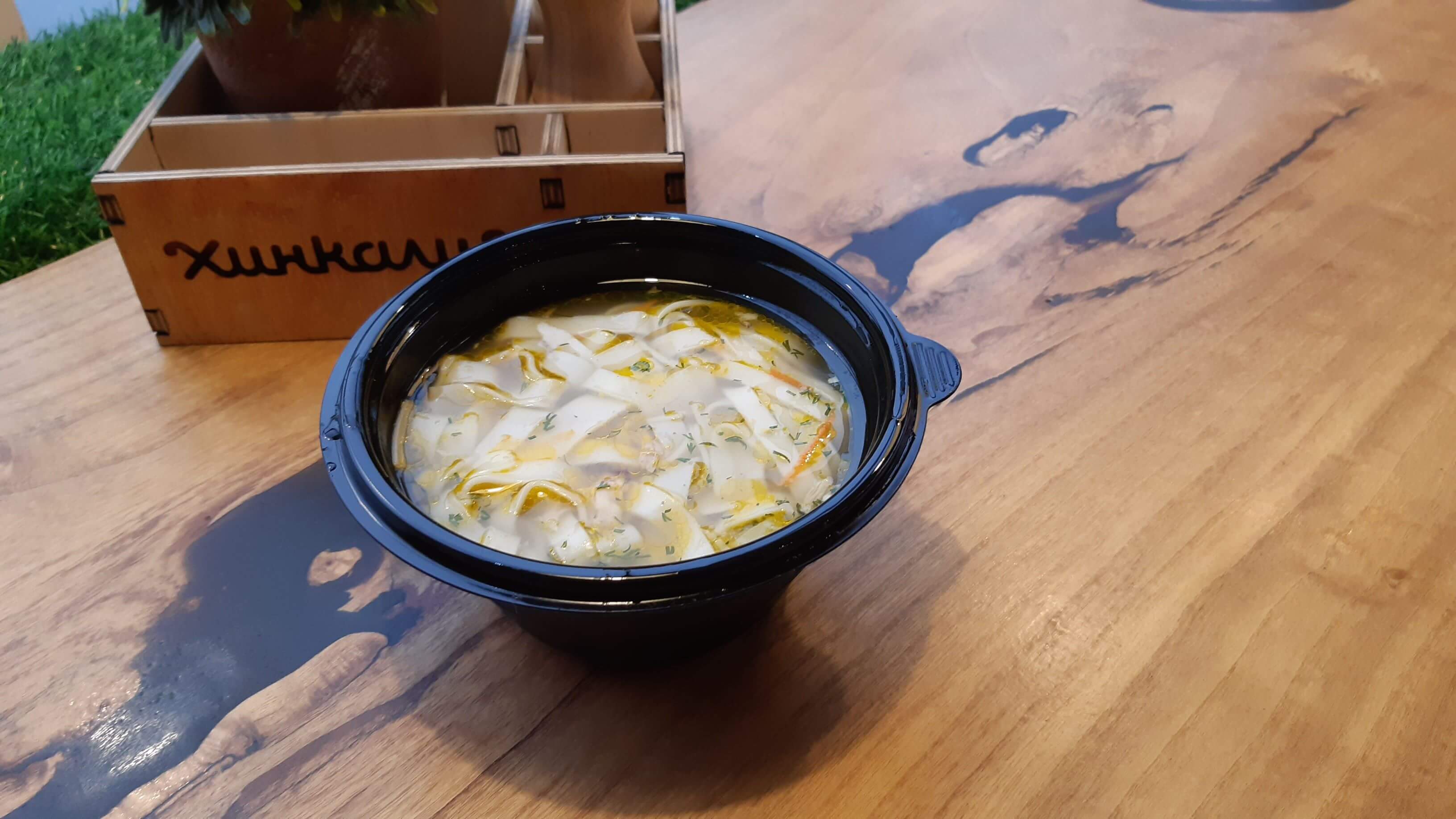 Суп-лапша с грибами
