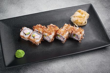 Ролл Урамаки Сливочная креветка