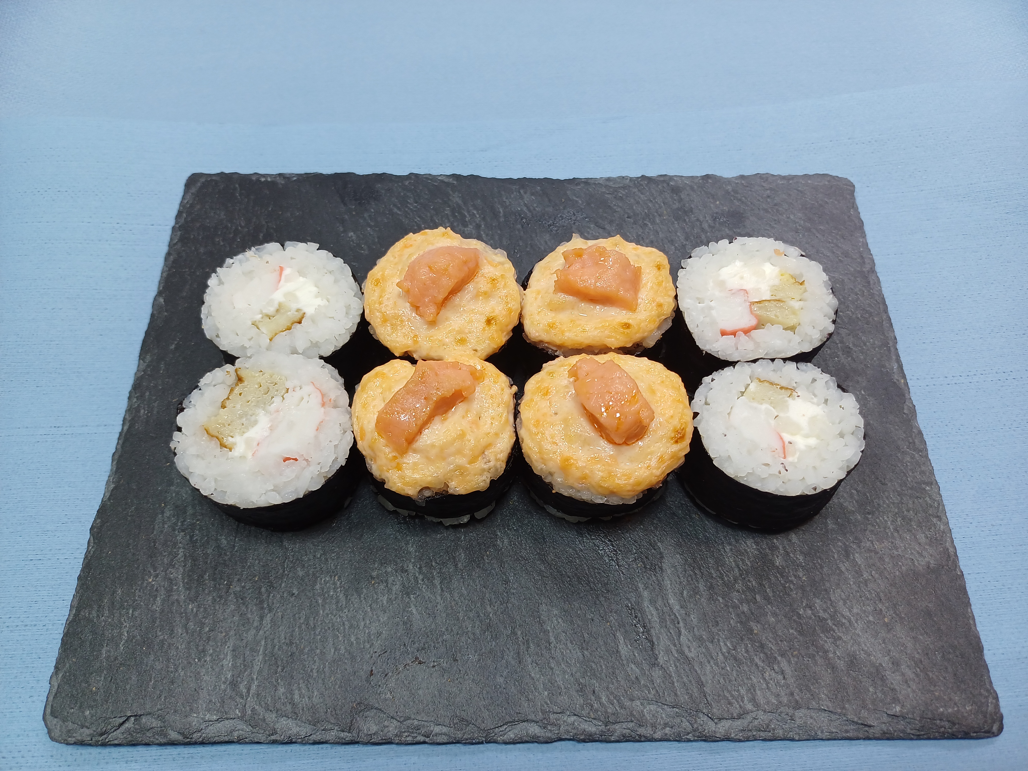 Запеченный Лосось-Краб