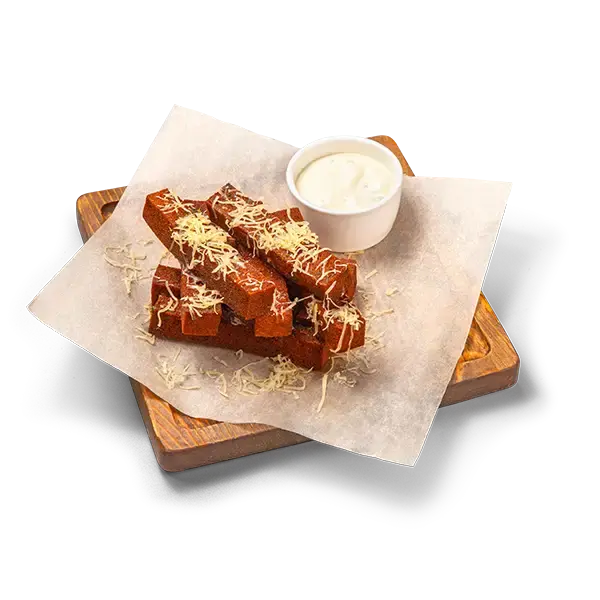 Гренки с сыром (одна порция)