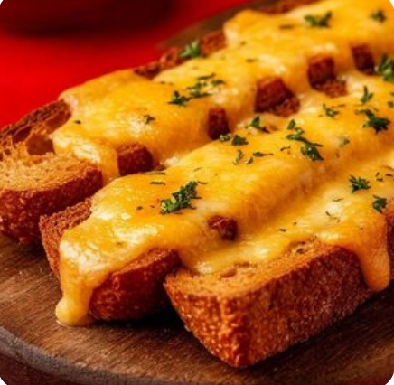 Гренки с сыром