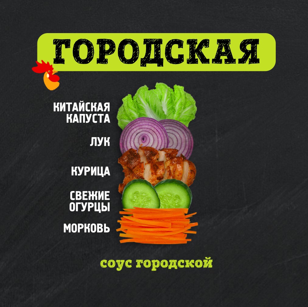 Шаверма Городская 400 г.