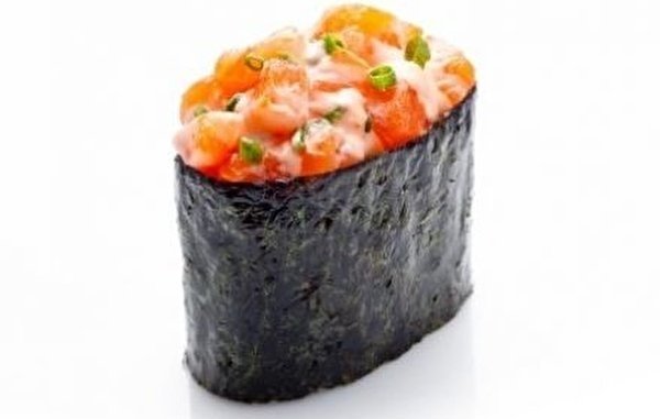 Лосось и огурчик