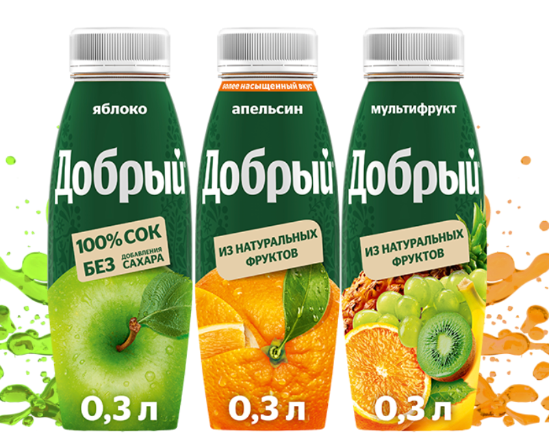 Сок Добрый 0,3 л