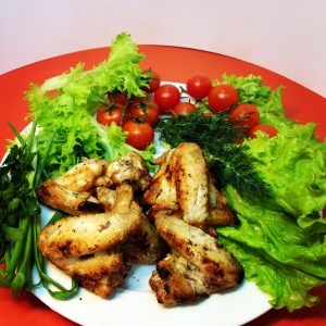 Шашлык из куриных крылышек