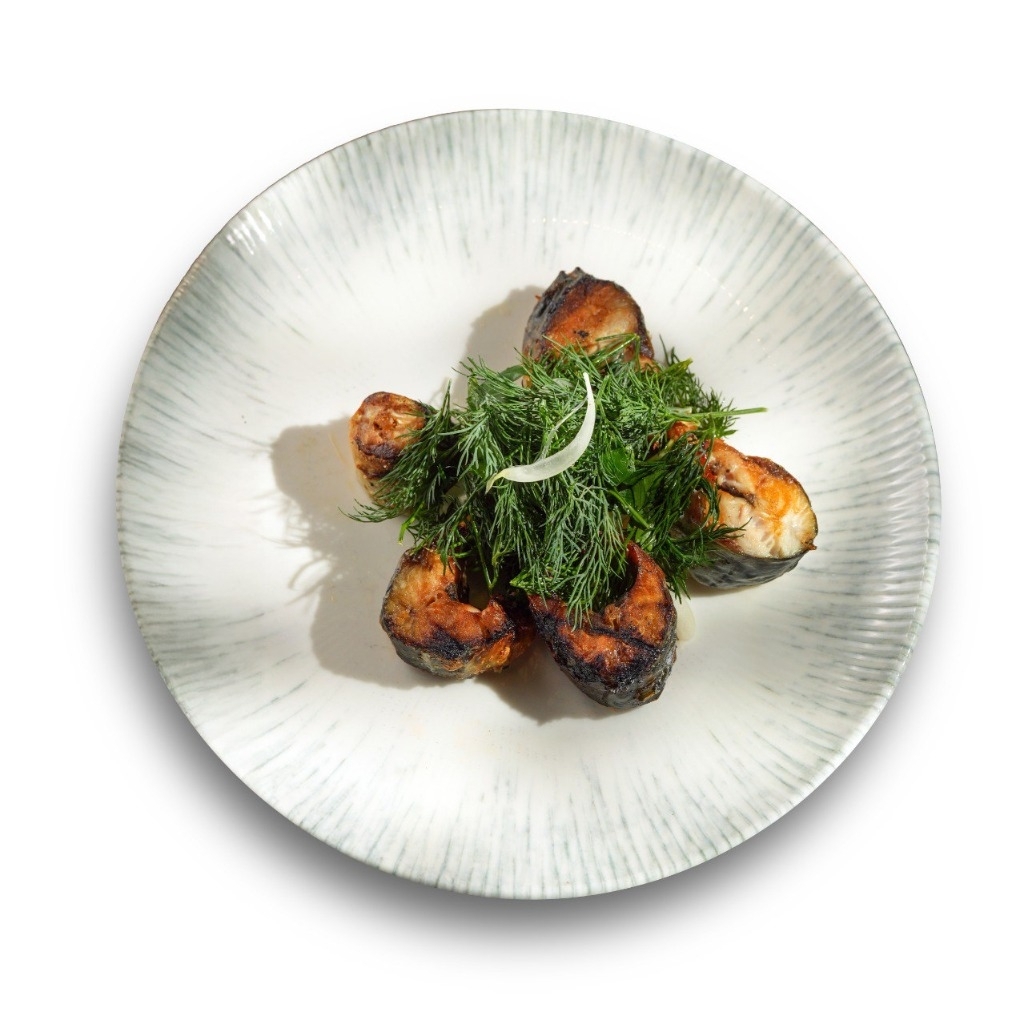 Шашлык из скумбрии