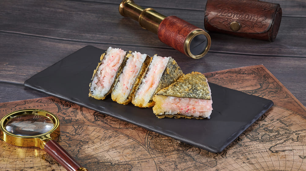 Японский сэндвич с креветкой