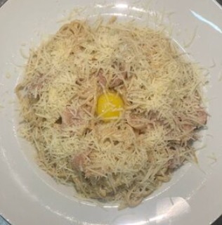 Карбонара с беконом 