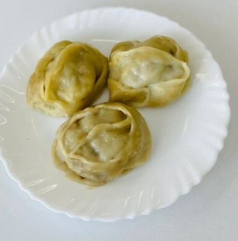 Манты с картофелем постные