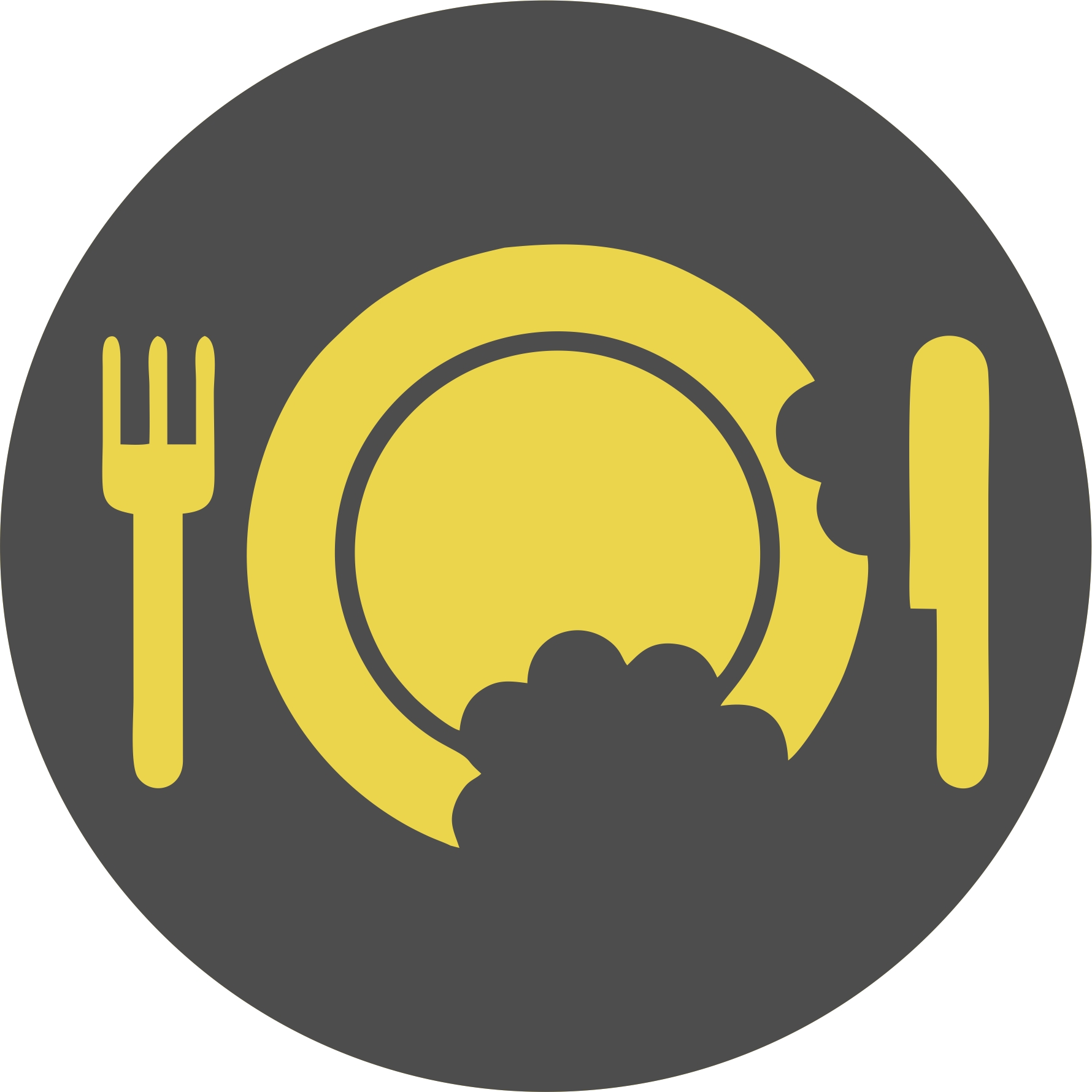 Ешь сам - логотип